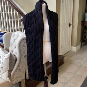 Michael Kors cable knit scarf